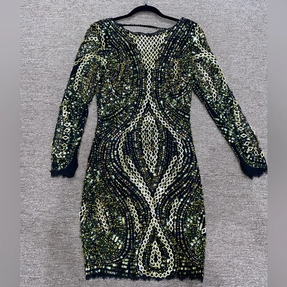 mandalay beaded dress Kaelia Bead Dress